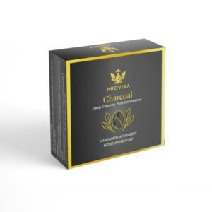 AROVIKA Charcoal Handmade Ayurvedic Soap