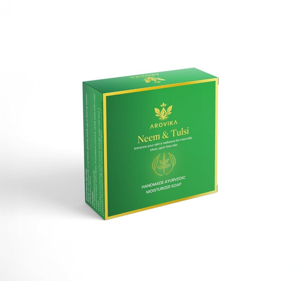 AROVIKA Neem & Thulsi Handmade Ayurvedic Soap