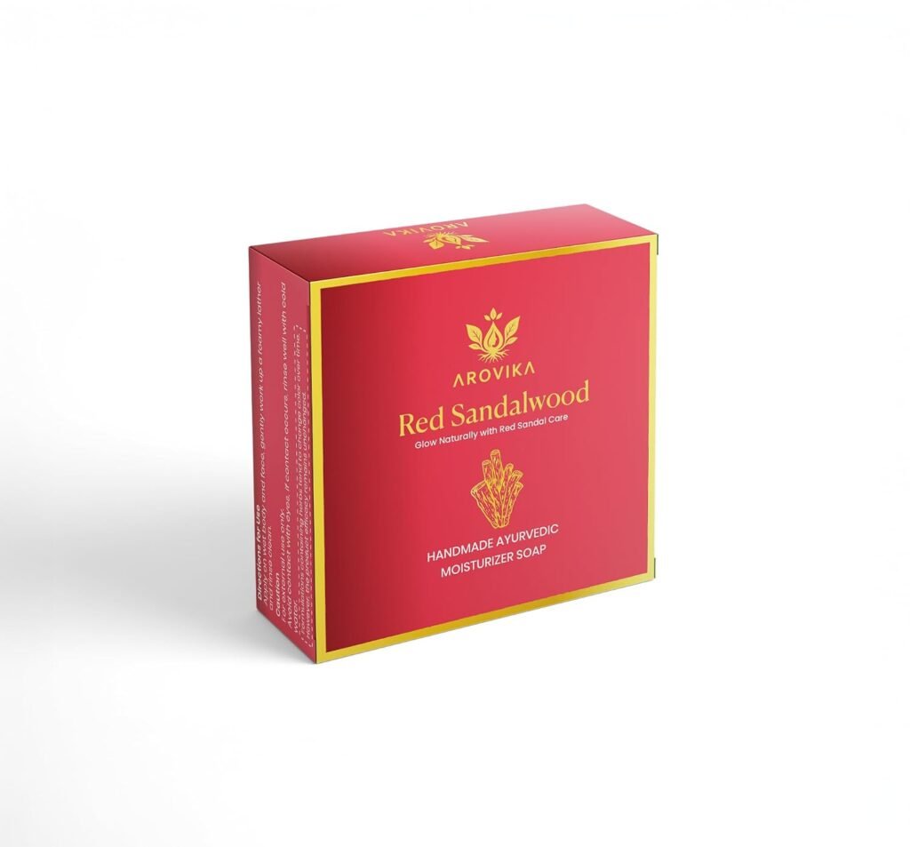 AROVIKA Red Sandalwood Handmade Soap